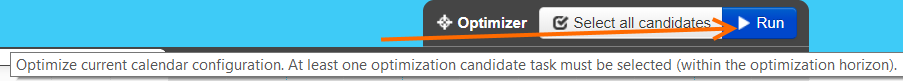 Optimizer: launch the optimizer.
